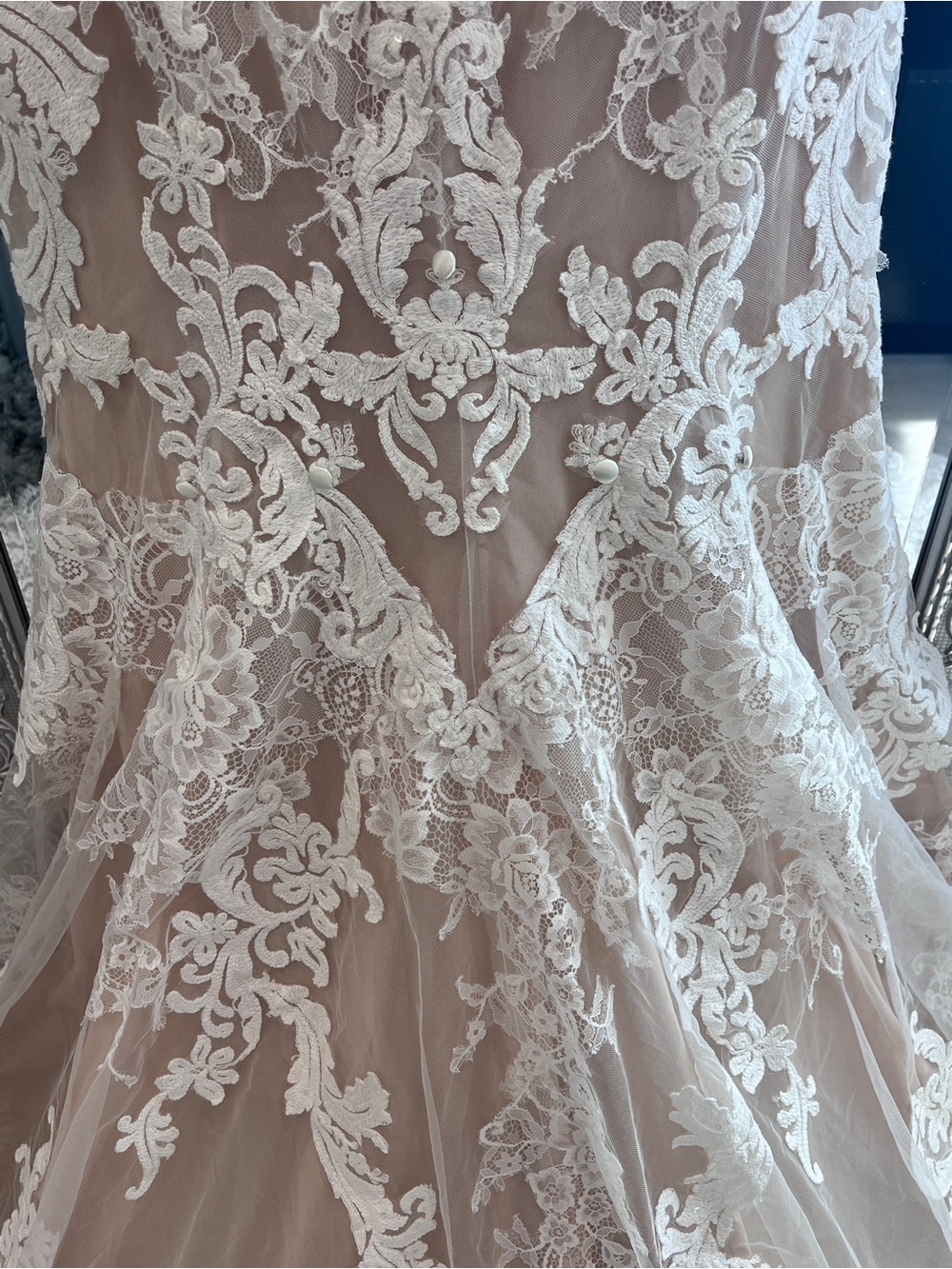 Elegant Demetrios mermaid wedding dress - Picture 9 of 16